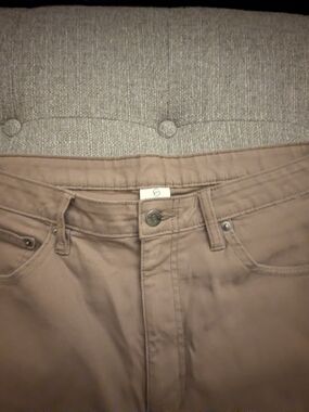 Magellan Outdoors Brown Stain-Release Casual Pants For Men Size 34w 30L